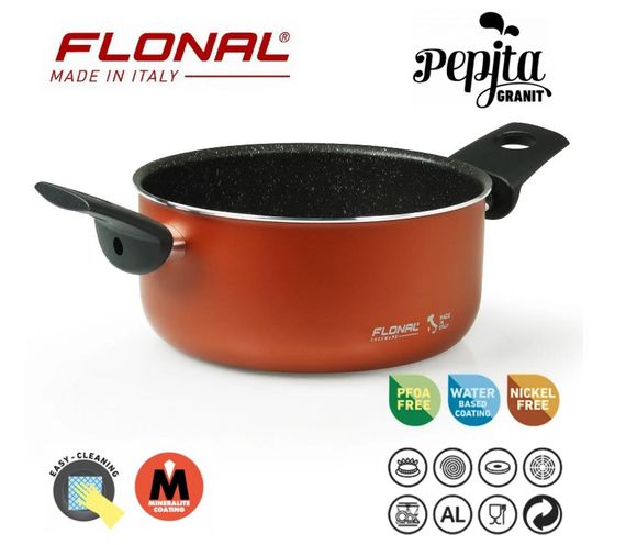 Каструля Flonal Pepita Granit 4,4 л (PGFC22450) | Зображення 1