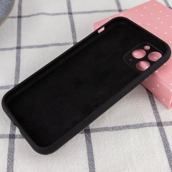 Чехол Silicone Case Full Camera Protective (AA) NO LOGO для Apple iPhone 12 Pro Max (6.7") Черный / Black | Зображення 1