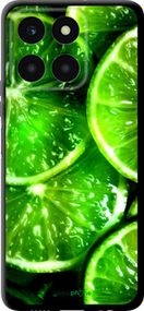 Чохол на Huawei honor X6A Зелені часточки лимона "852b-3340-2448"