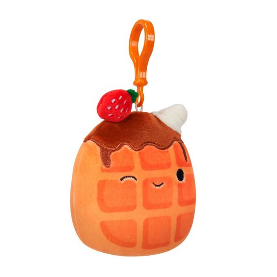 Мягкая игрушка на клипсе "Вафелька Вивер" Squishmallows SQCP00219, 9 см | Зображення 2