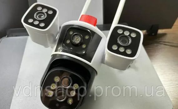 Камера IP спостереження Wifi 16 Мп 10-Х ZOOM вулична поворотна | Зображення 1