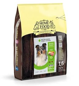 Сухий корм для дорослих собак «Ягнятина з рисом» DOG ADULT MEDIUM/MAXI Для активних і юніорів 1,6 кг