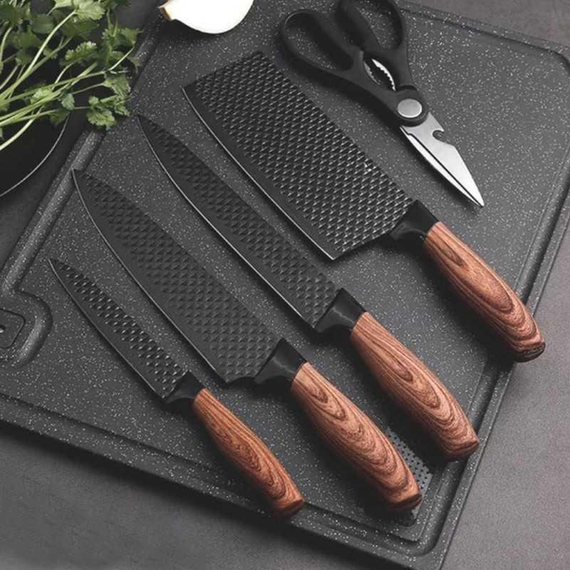 Набір кухонних ножів Kitchen utensils AND HA-177 HP227 | Зображення 1