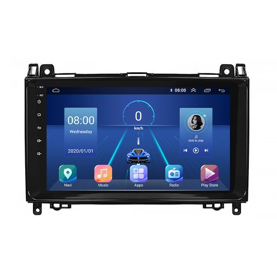 Штатна магнітола 9" Lesko для Mercedes-Benz Viano I (W639) Рестайлинг 2010-2014 Top 6/128 4G WiFi GPS