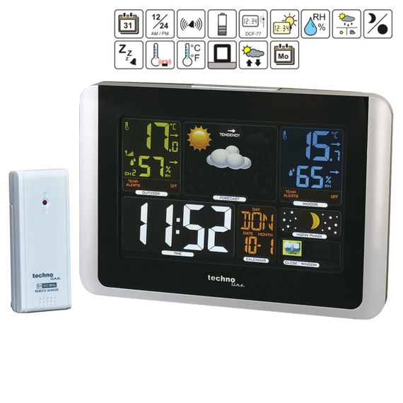 Метеостанція Technoline WS6442 Black (WS6442) | Зображення 4