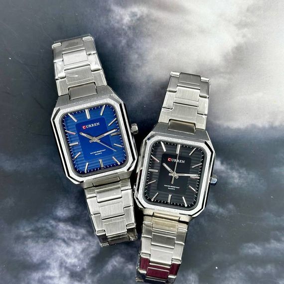 Чоловічий годинник Curren 8457 Silver-Black | Зображення 2