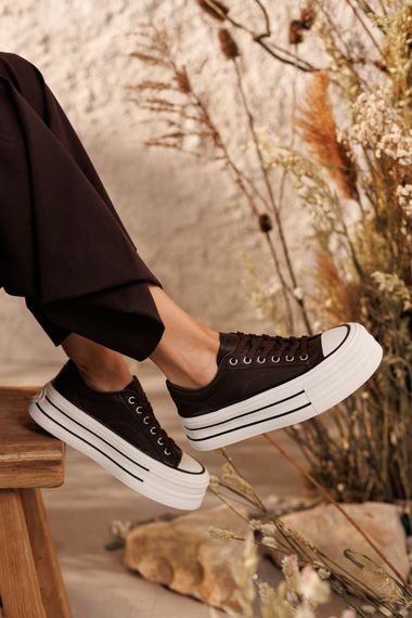 Кеди жіночі 591721 Коричневі 36 37 38 39 40 | Зображення 7