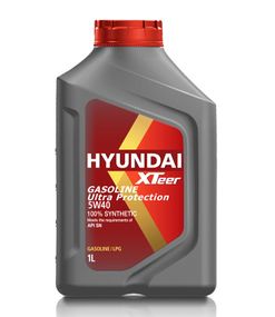 Моторна олива HYUNDAI XTeer Gasoline Ultra Protection 5W-40 1л.