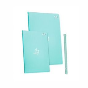 Набор блокнотов 4Profi Title blue 2 блокнота, 1 ручка Голубой 900442