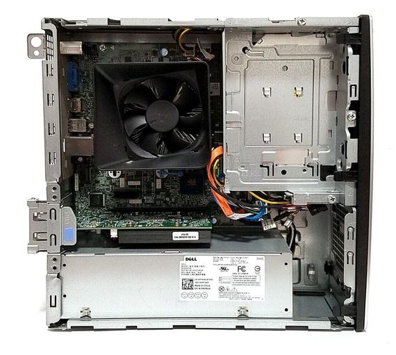 Комп'ютер Dell Inspiron 3470 SFF / Intel Core i3-9100 (4 ядра по 3.6 - 4.2 GHz) / 8 GB DDR4 / 256 GB SSD M.2 / AMD Radeon E9173, 2 GB GDDR5, 64-bit / Win 10 Home б/в | Зображення 3