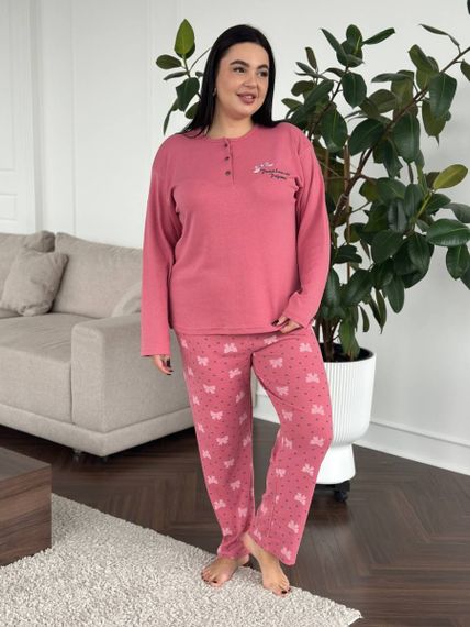 М’яка, затишна та ідеальна піжама PLUS SIZE | Зображення 4