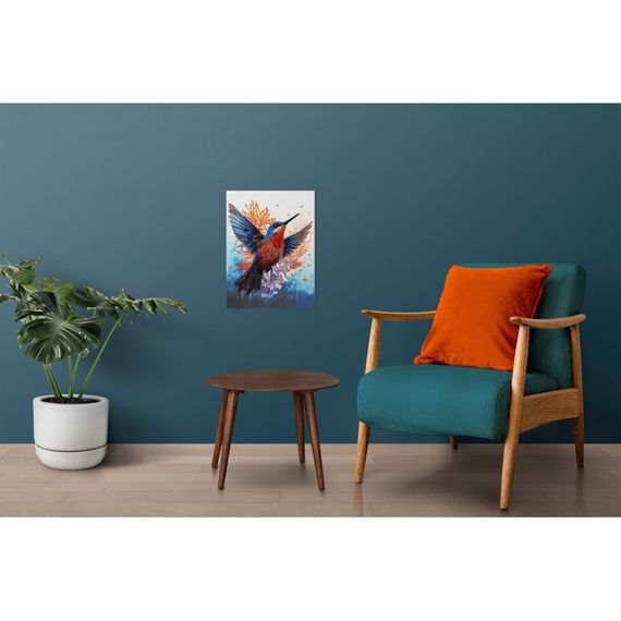 Набір для вишивання бісером "Барвистий помах крила" AB-901 на натуральному холсті | Зображення 5