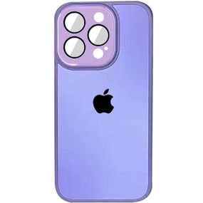 Чехол TPU+Glass Sapphire Midnight для Apple iPhone 13 Pro (6.1") Закаленное стекло, Сиреневый / Dasheen