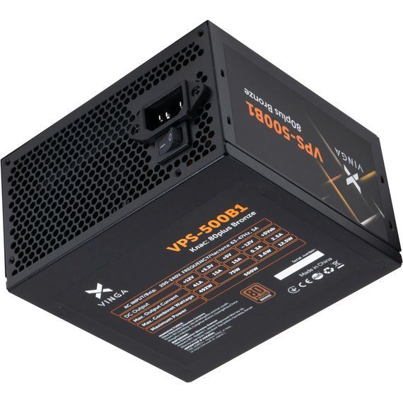 Блок живлення Vinga 500W (VPS-500B1) | Зображення 5