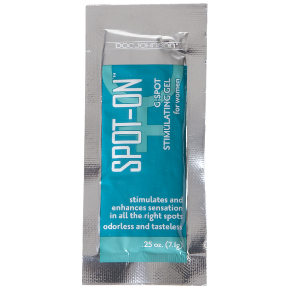 Стимулювальний гель для точки G Doc Johnson Spot-On G-Spot (7 г) з олією мигдалю і перцевої м’яти sexstyle