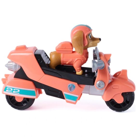 Мотоцикл и фигурка Либерти Щенячий патруль в кино Оригинал Paw Patrol The Movie Liberty Rescue Motorcycle | Зображення 4