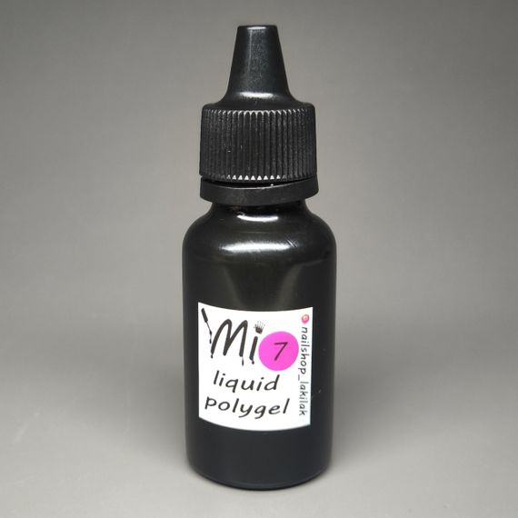 Рідкий полігель Мі #7 фіолетовий 43мл (флакон)