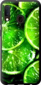 Чохол на Samsung Galaxy A20e A202F Зелені часточки лимона "852b-1709-2448"