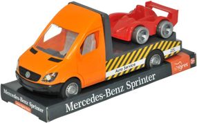 Машинка Tigres Mercedes Benz Sprinter 39710 помаранчевий евакуатор.