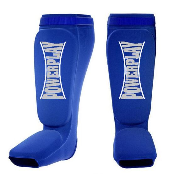 Защита голени и стопы PowerPlay 3054 Classic Shin Синие XL