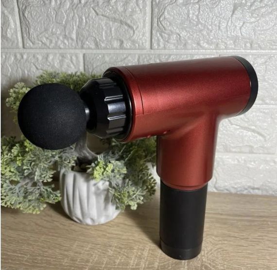 Масажер з 6 насадками для глибокого м'язового масажу XPRO Fascial Gun RF-321 (46165-_323) | Зображення 9