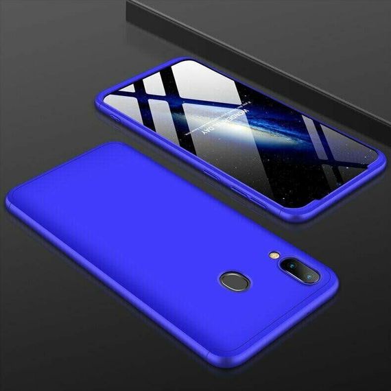 Чохол GKK 360 градусів для Samsung Galaxy M20 колір Синій | Зображення 2