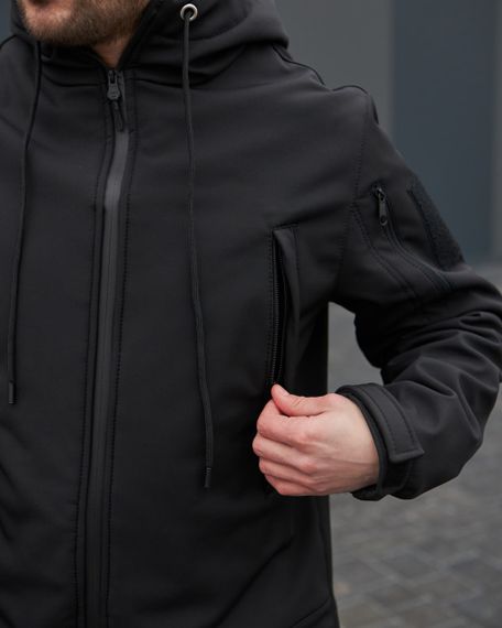 Чоловічий костюм Xtone SOFTSHELL Tiger T3 колір чорний р.S 441946 | Зображення 3