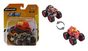 Машинка-трансформер Flip Cars 2 в 1 Монстр-трак Лев (EU463875A-02)