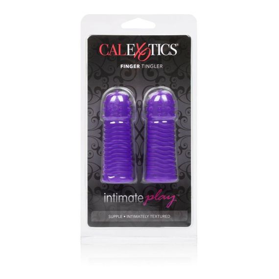 Насадки на пальці California Exotic ntimate Play Finger Tingler Purple Sex Aura | Зображення 1