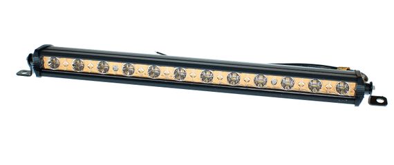 Светодиодная фара AllLight E-36W однорядная 12chip OSRAM 3535 spot 9-30V | Зображення 3