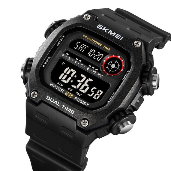 Спортивний чоловічий годинник Skmei 2126BKBK Black-Black | Зображення 2