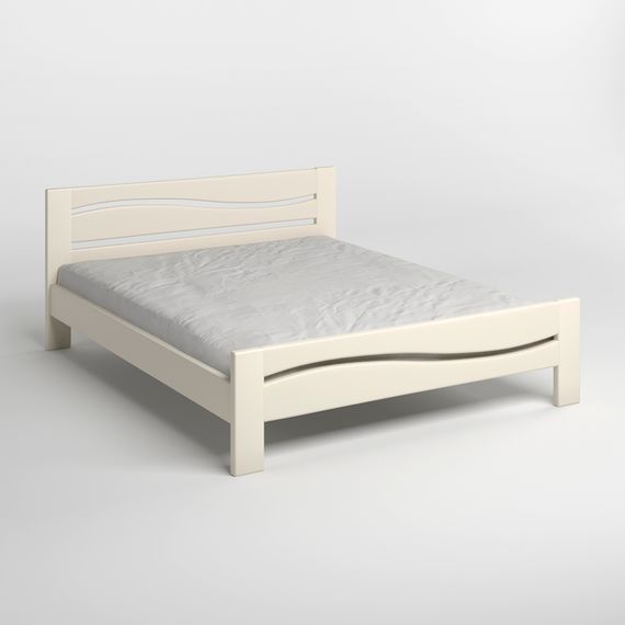 Двоспальне ліжко Mebigrand Неаполь Айворі 180х190 см (MBG-2172) | Зображення 1