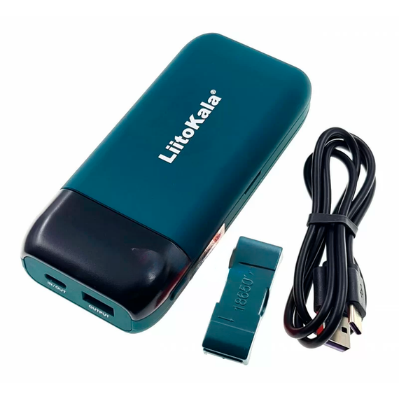 Універсальна зарядка для акумуляторів і POWER BANK LiitoKala Lii-MP2 АКБ 2x18650/ 21700 | Зображення 7