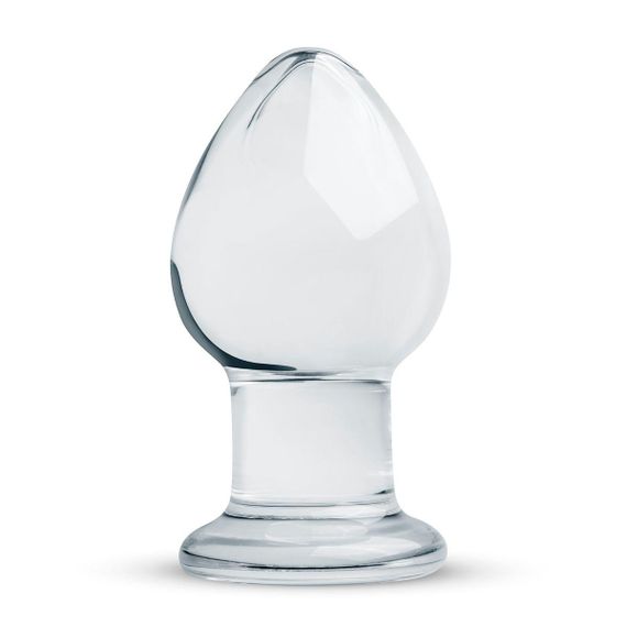 Стеклянная анальная пробка Gildo Glass Buttplug No. 26 Sex Aura
