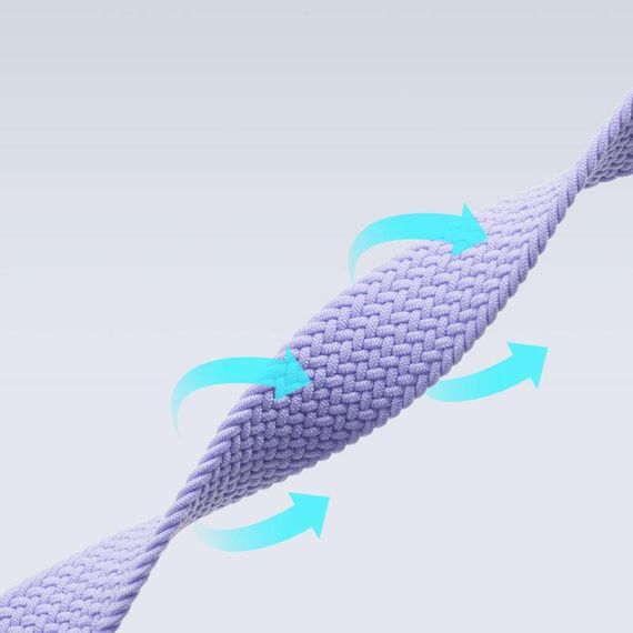 Ремінець Dux Ducis Mixture Ultra для Apple Watch 38/40/41/42mm(ser.10) Misty Purple | Зображення 7