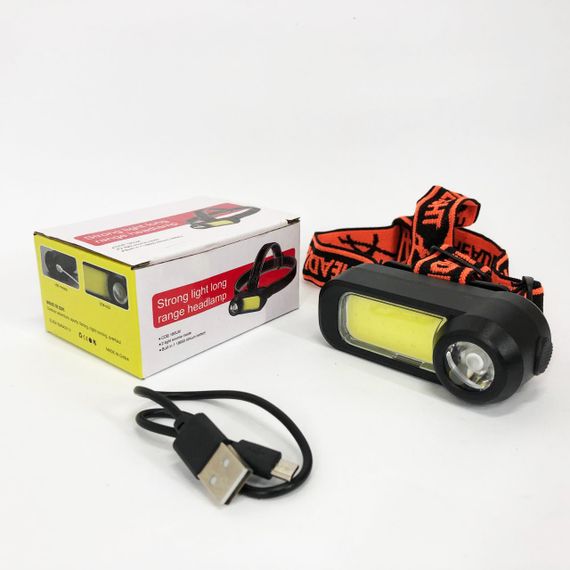 Наголовний ліхтар WH-1707-XPE+COB, Надпотужний налобний ліхтар Акумуляторний налобний TO-13 | Зображення 9