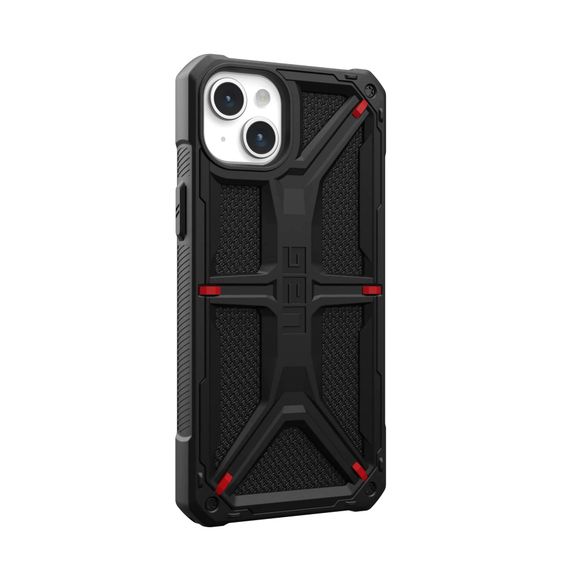 Чохол UAG для Apple iPhone 15 Plus Monarch, Kevlar Black (114309113940) | Зображення 1