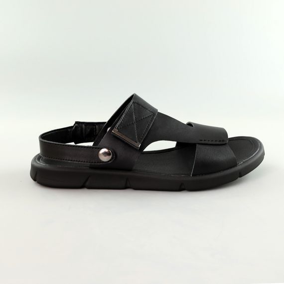 Сандалі чоловічі шкіряні 589039 Чорні 40 41 42 43 44 45