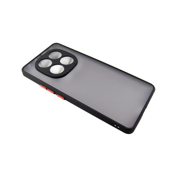 Чохол до мобільного телефона Dengos Matte Xiaomi Redmi Note 14 Pro (Black) (DG-TPU-MATT-156) | Зображення 2