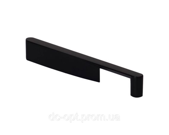 Ручка дуга меблева DL 43/128 BLK Чорний Матовий ДС