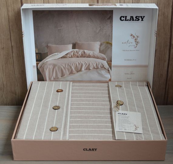 Постельное белье Clasy Native Series 160х220 Norma v1 | Зображення 2
