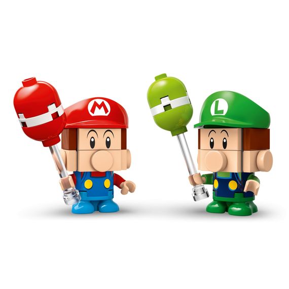 Конструктор LEGO Super Mario Mario Kart – Baby Mario vs. Baby Luigi (72034) | Зображення 6