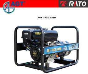 Генератор электроэнергии бензиновый AGT 7501 RaSB