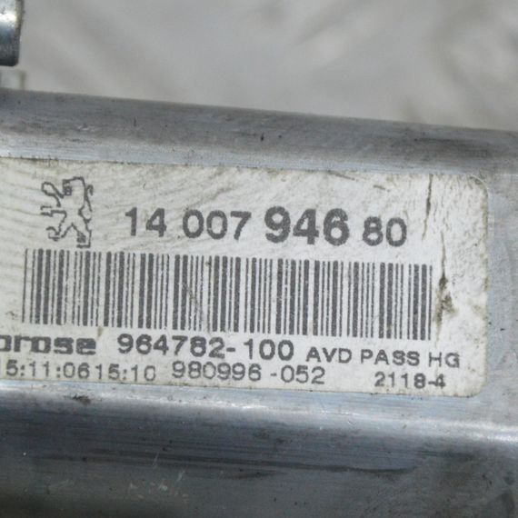 Моторчик склопідіймача дверей передньої лівої Citroen C8 2002-2008 Моторчик скла лівий Сітроен 1400794680 | Зображення 2