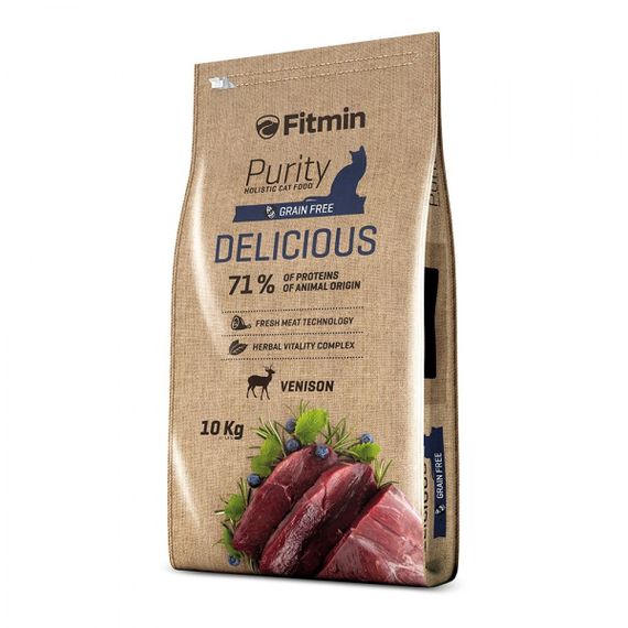 Fitmin cat Purity Delicious (Для вибагливих з дичиною), 10 кг