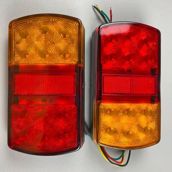Ліхтар LED задній 12В 150х80х24 мм | Зображення 1