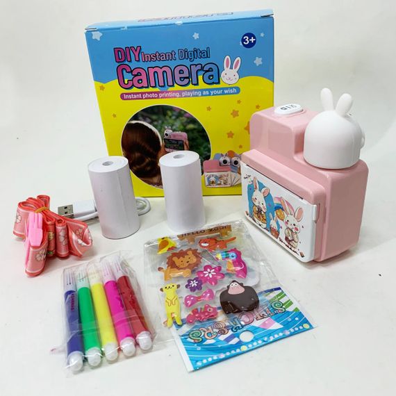 Дитячий фотоапарат миттєвого друку JD30 PINK | Зображення 5