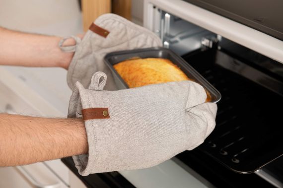 Рукавичка Ardesto Oliver, 18х30см, 100% бавовна, зелена (ART05OG) | Зображення 1