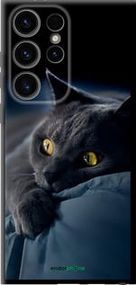 Чохол на Samsung Galaxy S24 Ultra Димчастий кіт "825b-3389-2448"