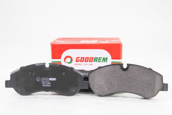 Колодки передні гальмівні Transit (V348) 12-(RWD), GOODREM (RM1264) | Зображення 1